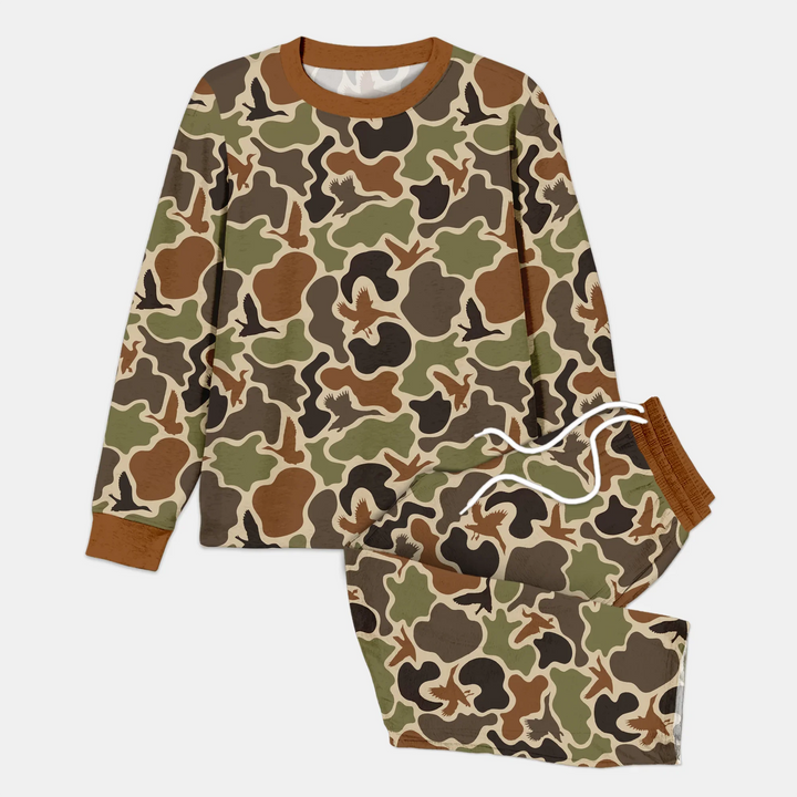 Mallard Hunting Bamboo Men's Pajama Set