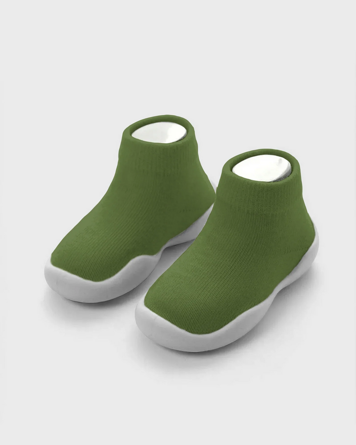 Solid Color Sock Shoes
