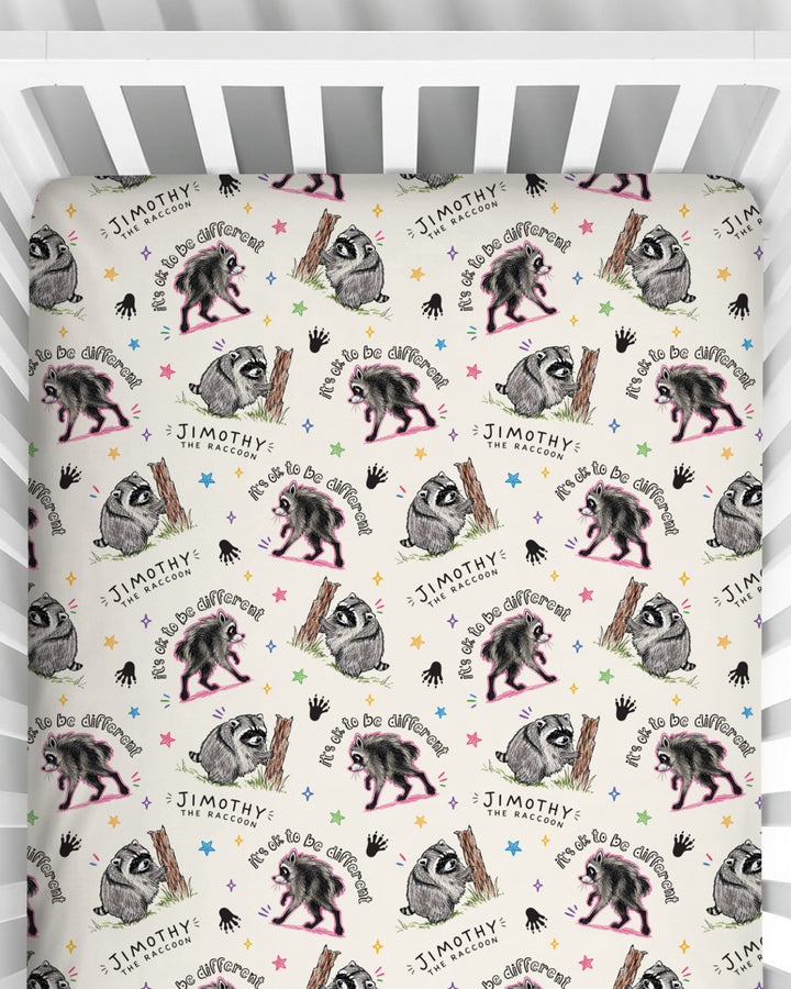 It's Okay to be Jimothy Bamboo Fitted Crib Sheet
