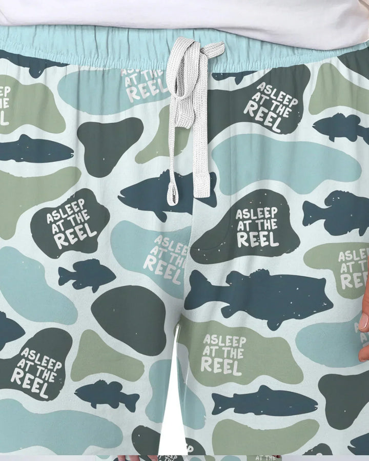 Asleep At The Reel Matching Daddy & Me Bamboo Men's Pajama Set