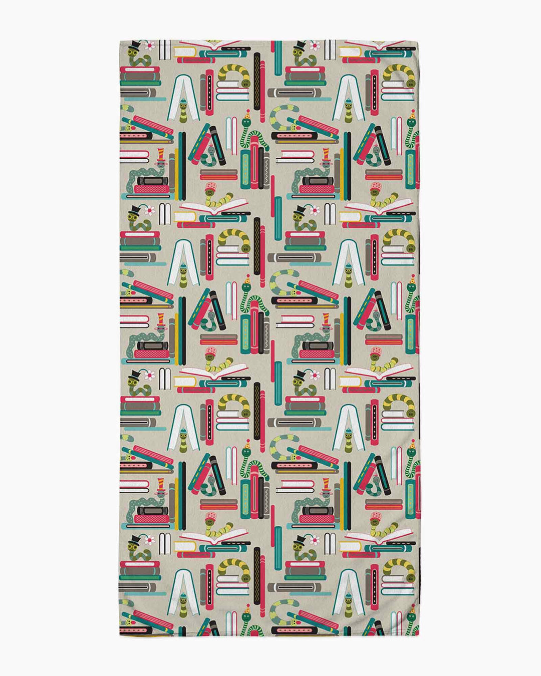 Bookworm Adventures Bamboo Beach Towel