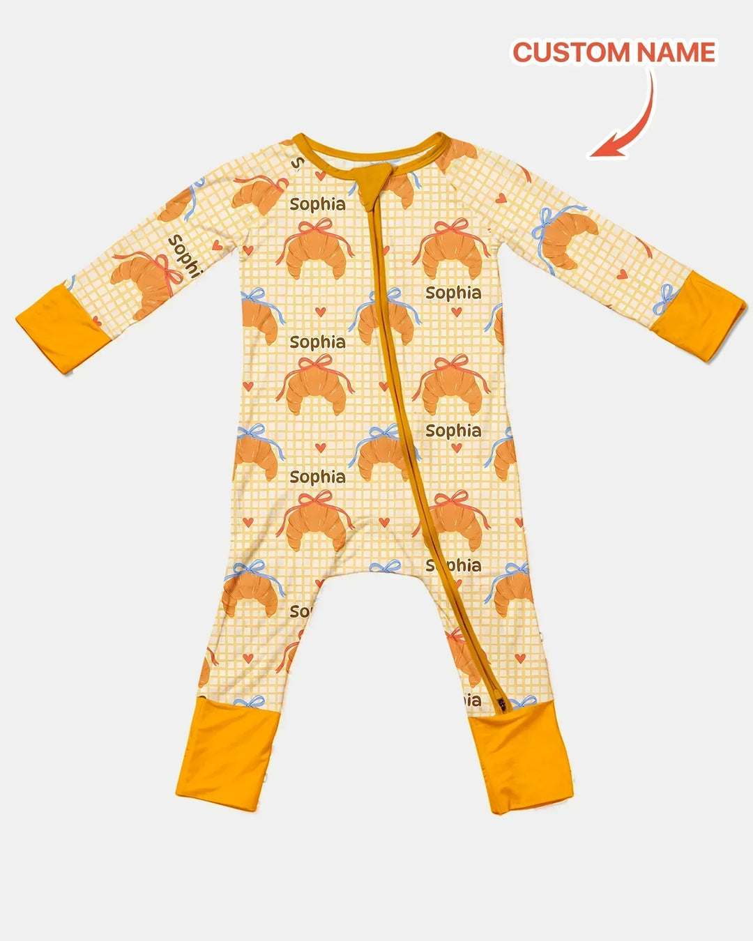 Breakfast Love Family Matching Bamboo Convertible Zippy