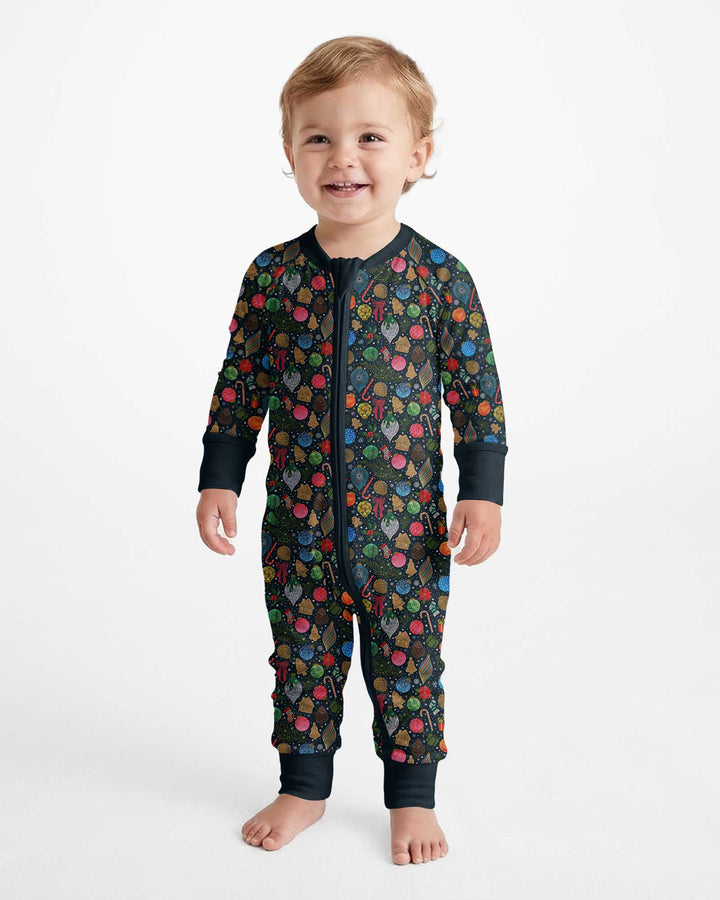 Holiday Ditsy Bamboo Convertible Zippy