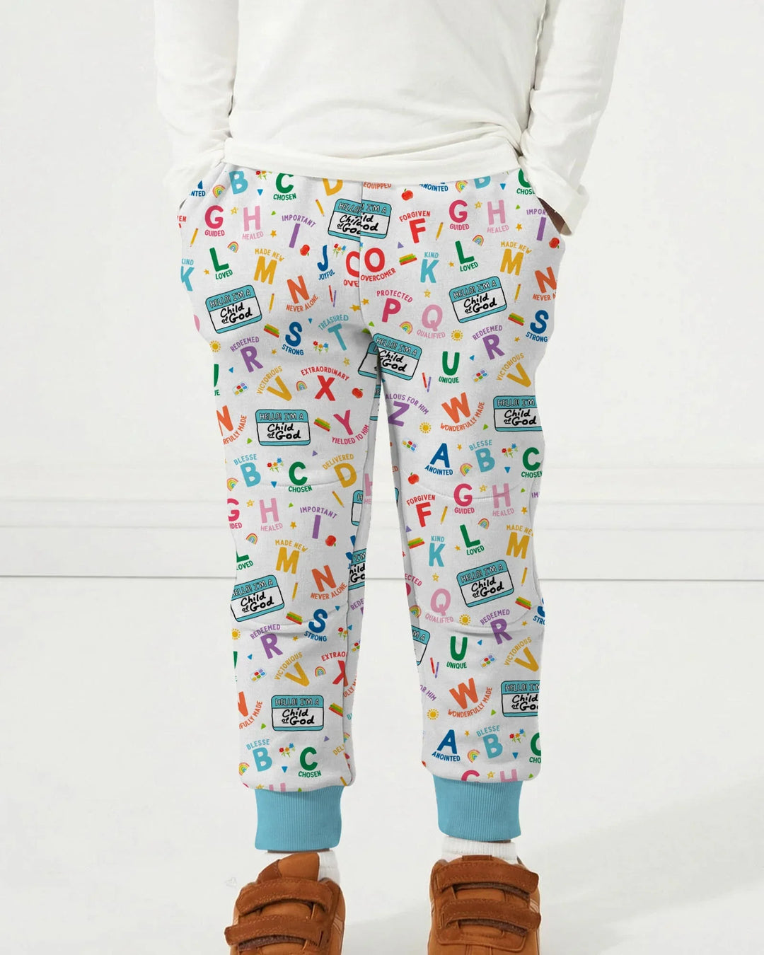 I'm A Child Of God ABCs Bamboo Jogger