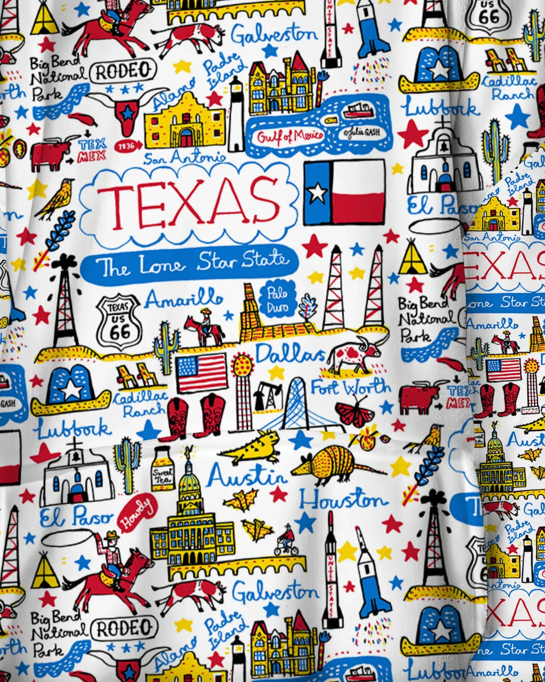 Lone Star State Bamboo Blanket Hoodie