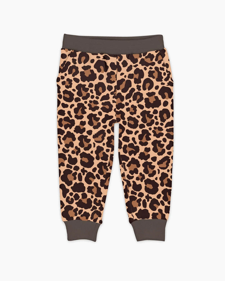 School Sweetheart Leopard Bamboo Jogger