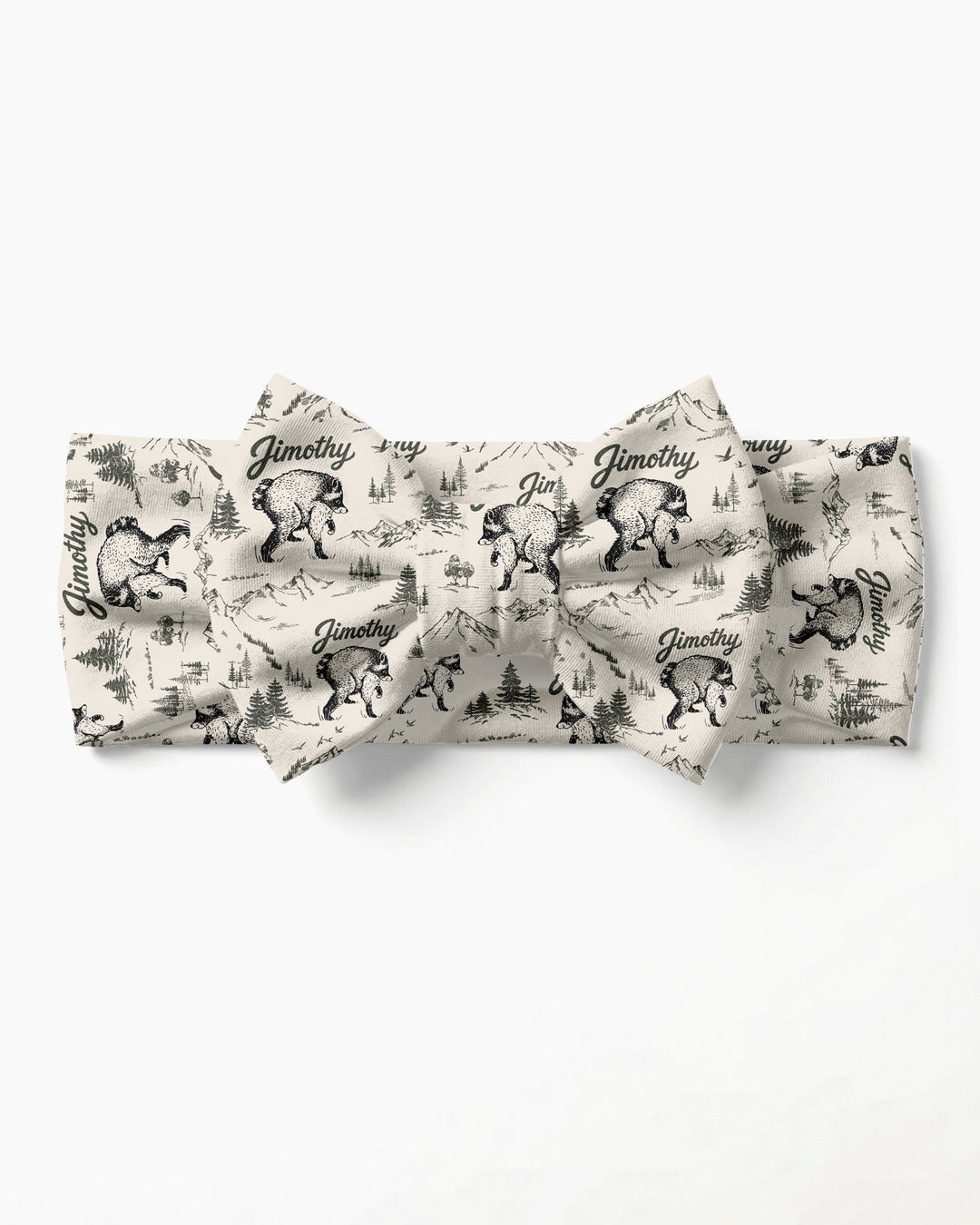 Vintage Jimothy Racoon Family Matching Headband