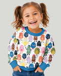 (Not So) Scary Monsters Bamboo Crewneck Sweatshirt