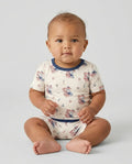 Spilling The Tea Since 1773 Family Matching Bamboo Two Piece Short Sleeve Shorts Pajama Set