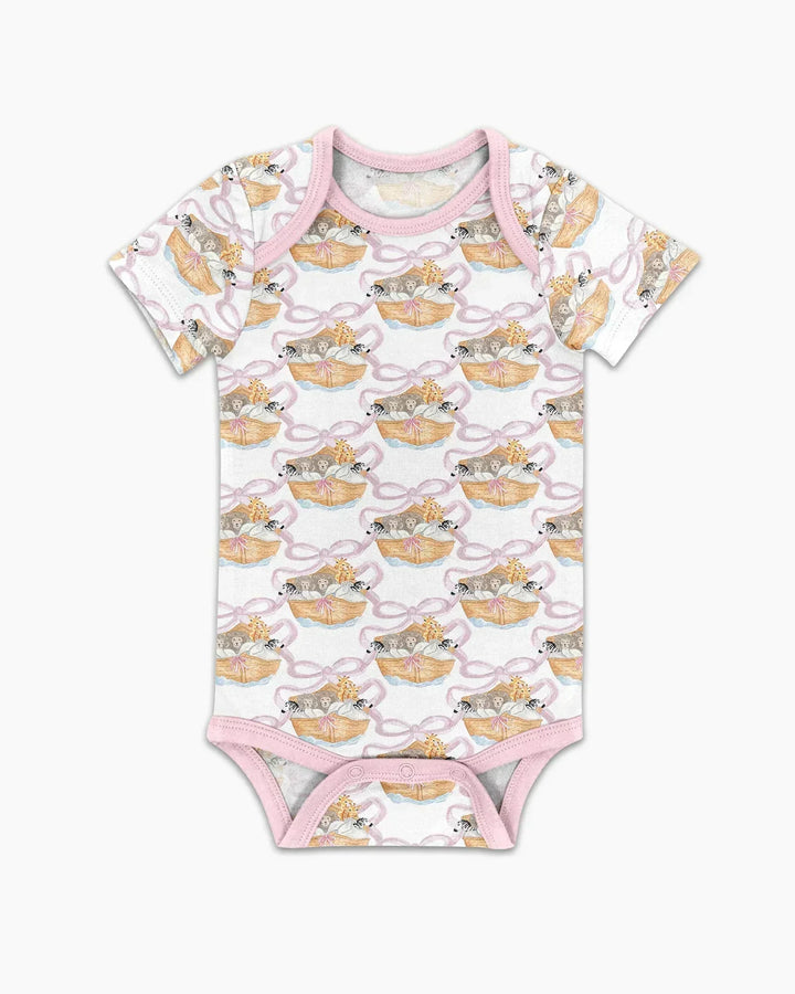 Noah's Ark Bamboo Bodysuit