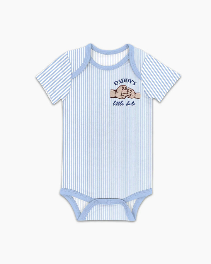 Embroidered Daddy's Little Bamboo Bodysuit