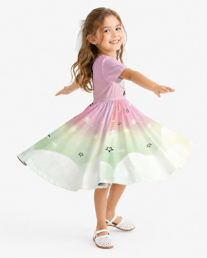 Cute Dumpling Bamboo Twirl Dress