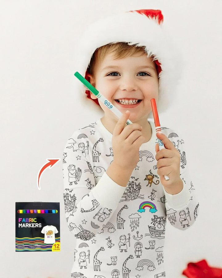 Noah Colorable Bamboo Two Piece Long Sleeve Pajama Set