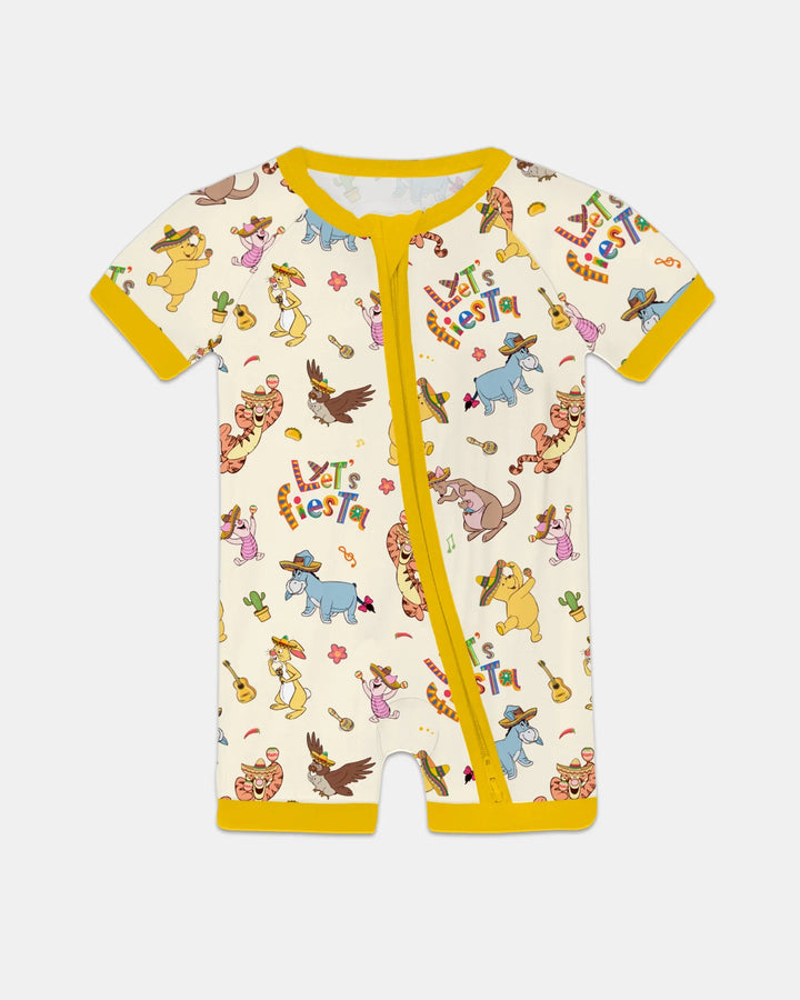Let's Fiesta Bamboo Shorty Zippy