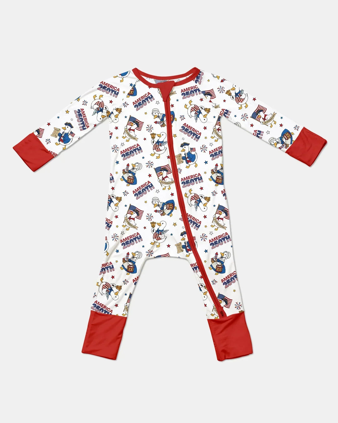 Patriotic Goose Celebrating 250 Years Bamboo Convertible Zippy