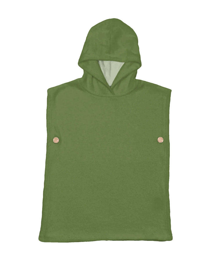 Solid Color Bamboo Swim Poncho
