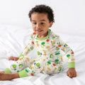 Exercise Veggie Bamboo Two Piece Long Sleeve Pajama Set