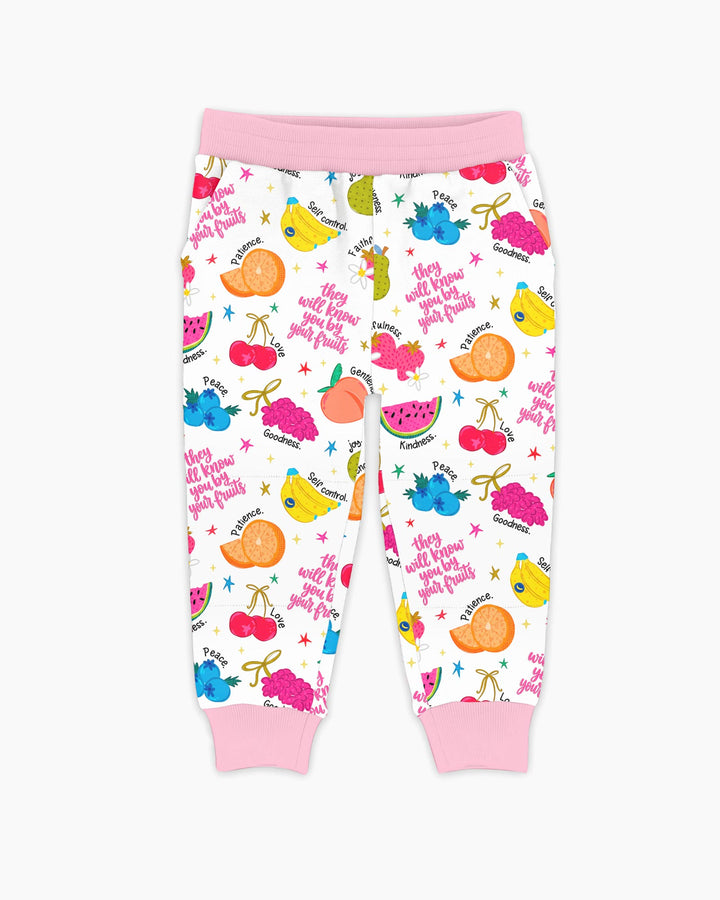 They Will Know You By Your Fruits Bamboo Jogger