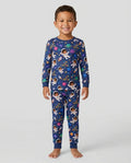 Black Astronaut I Can Do Anything Bamboo Two Piece Long Sleeve Pajama Set