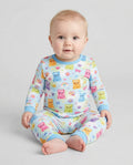 Gummy Bear Candyland Bamboo Two Piece Long Sleeve Pajama Set
