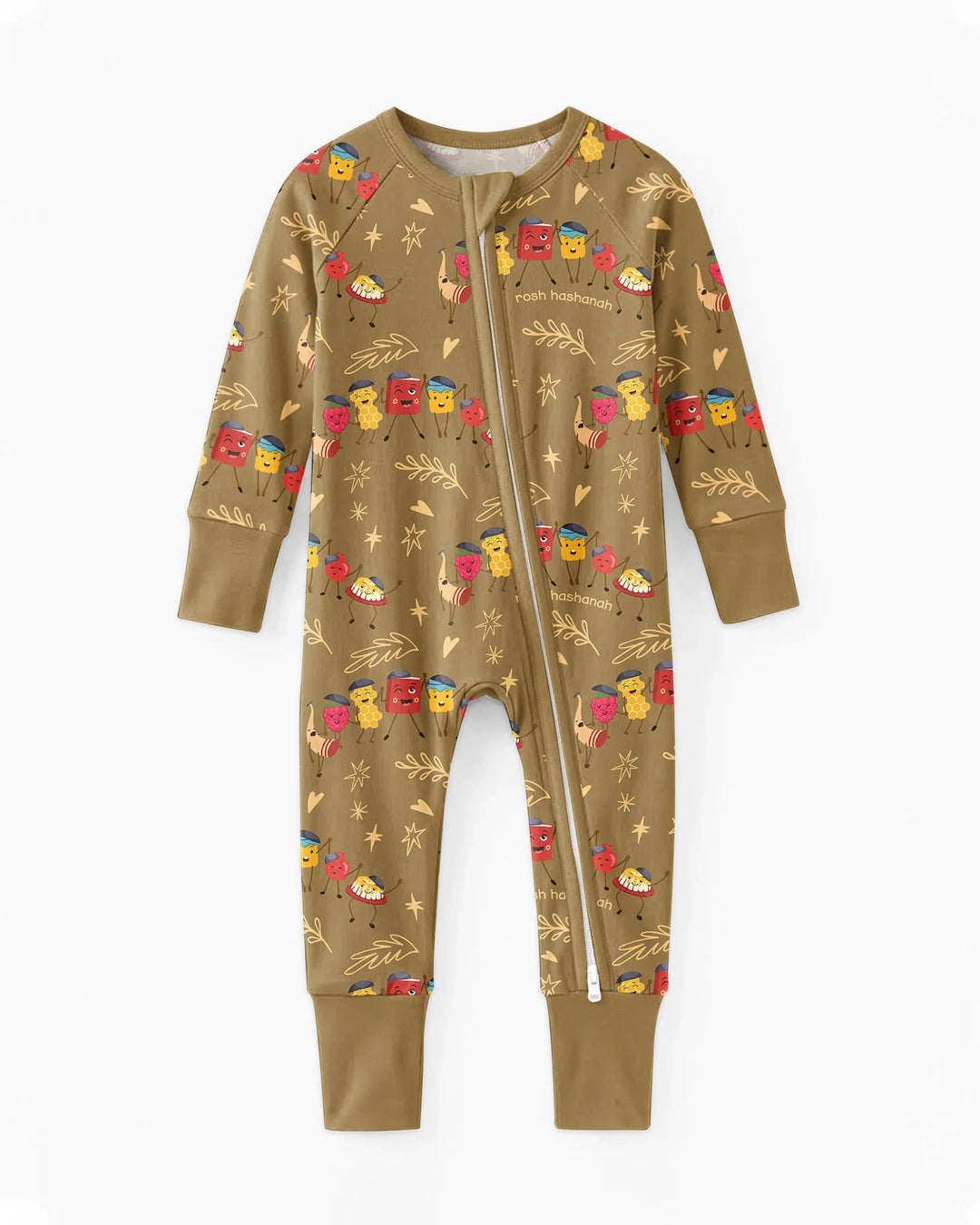 Let's Celebrate Rosh Hashanah Bamboo Convertible Zippy
