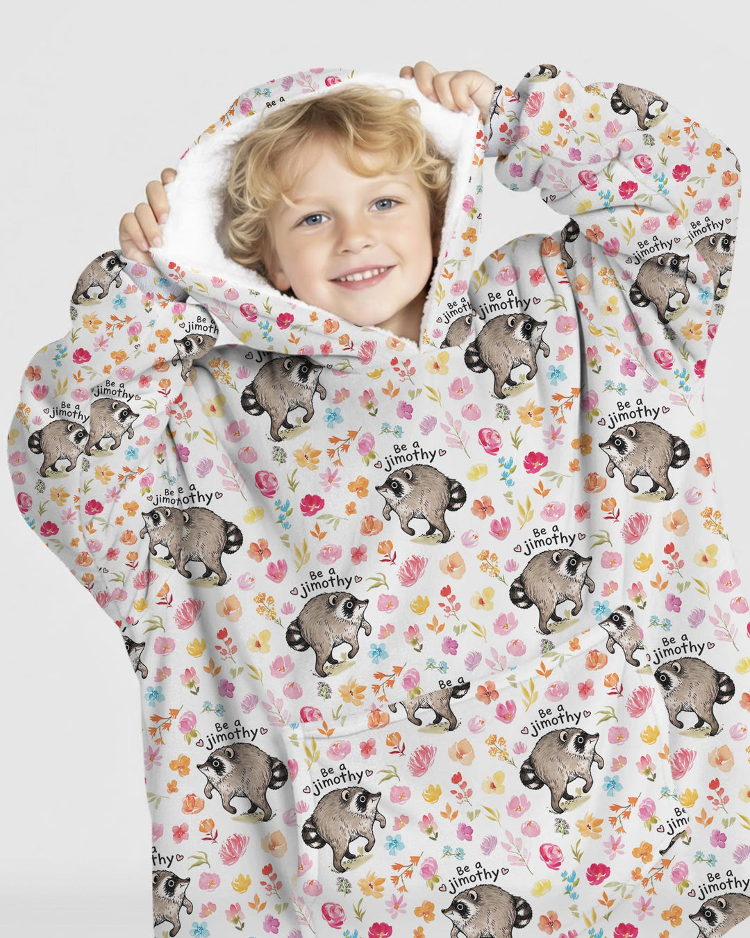 Be A Jimothy Family Matching Bamboo Blanket Hoodie