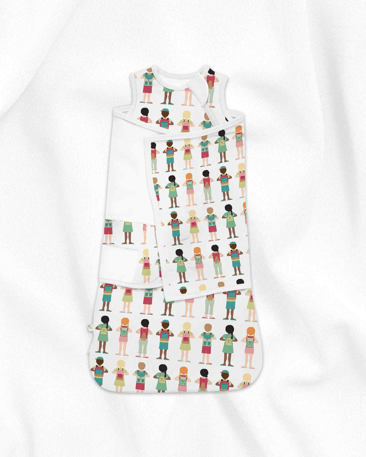 Little Friends Everywhere Bamboo Sleep Bag Swaddler