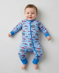 Stars and Stripes Fish Bamboo Convertible Zippy