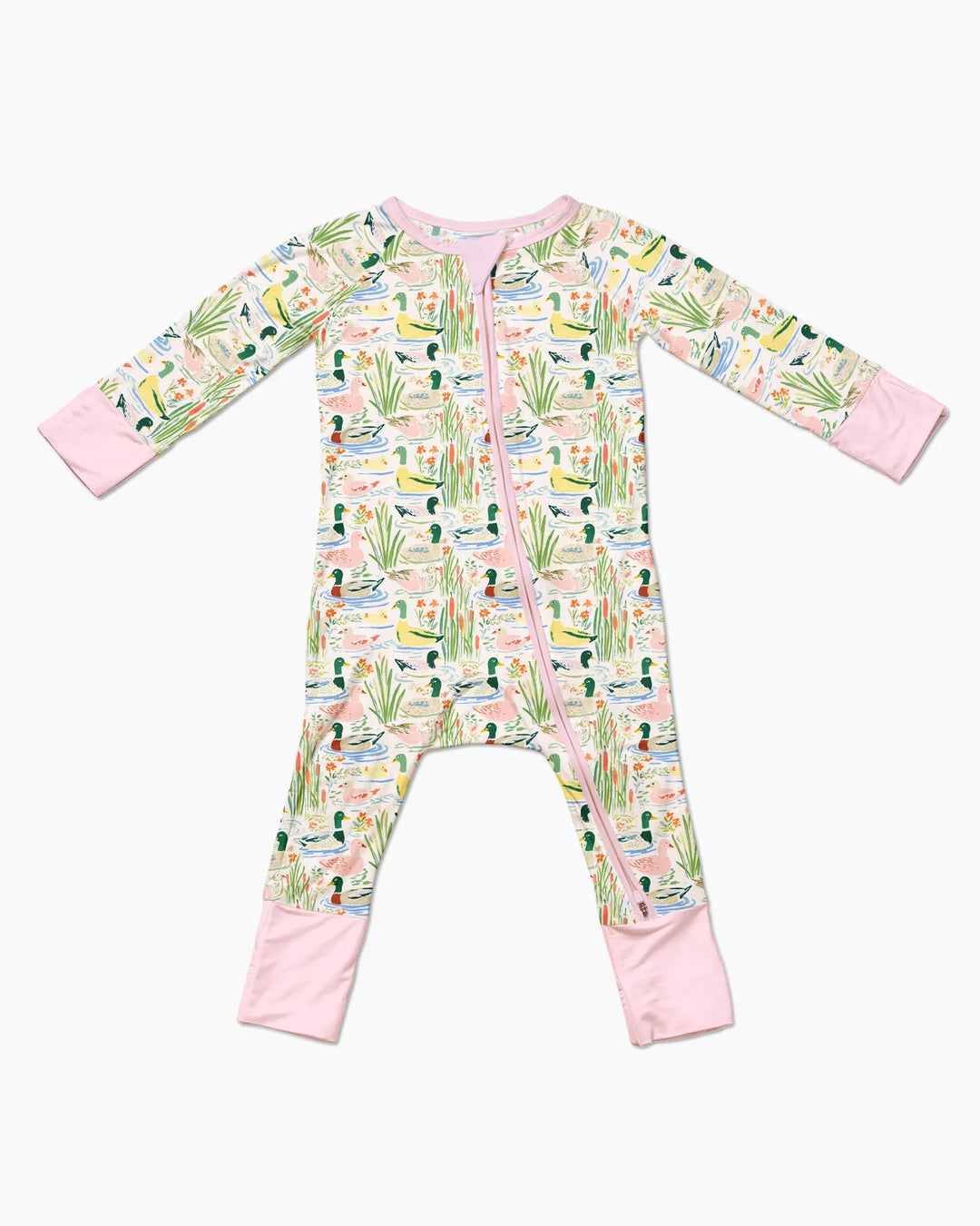 Whimsical Mallard Duck Bamboo Convertible Zippy