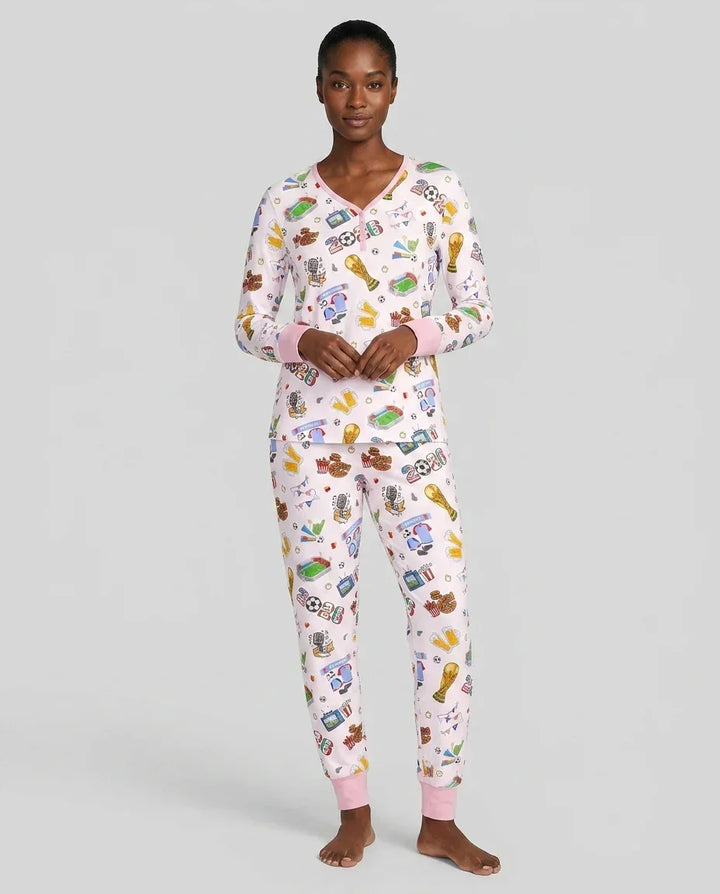 Dreaming of The Cup Bamboo Women Pajama Set