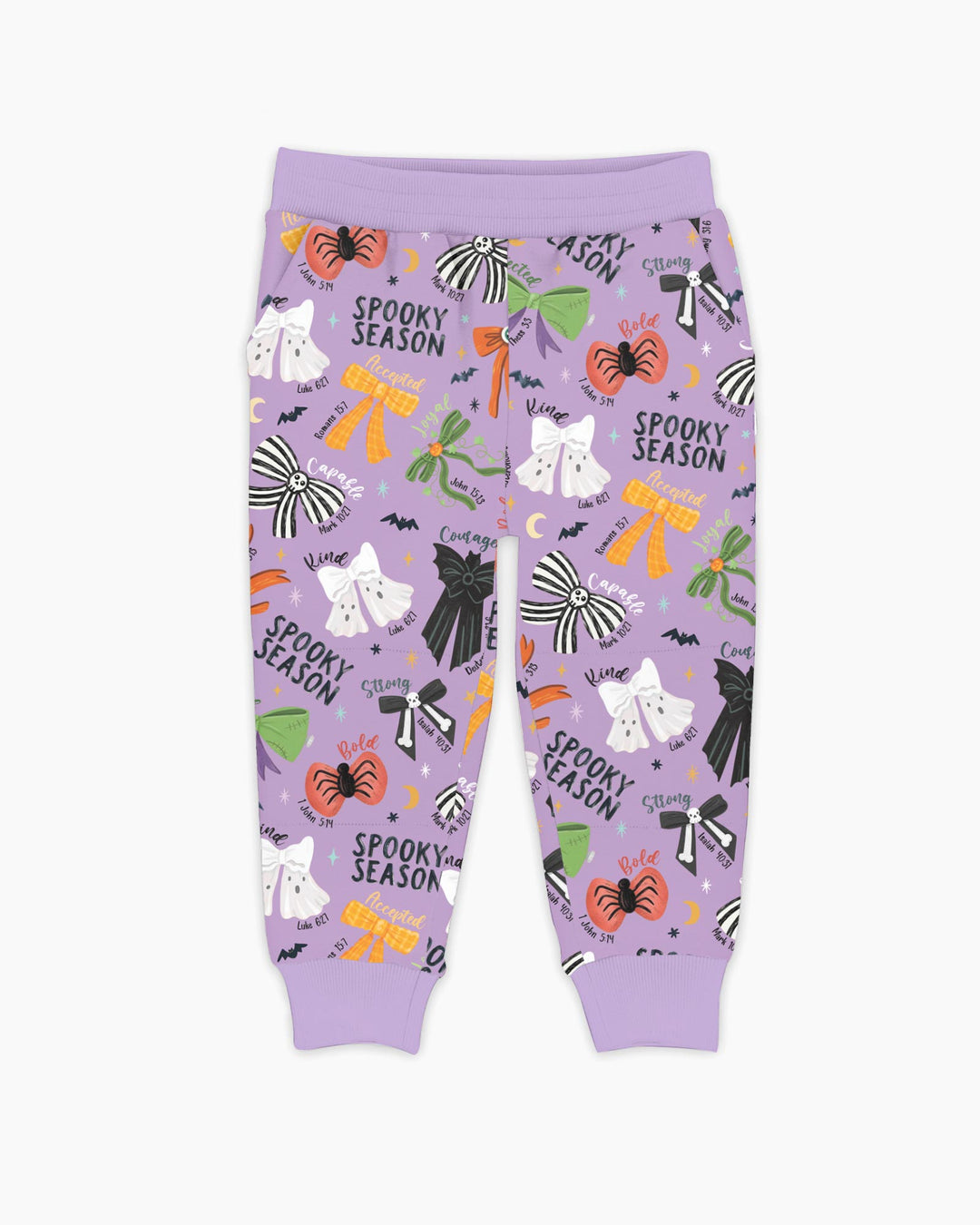 Spooky Bows Spooky Season Bamboo Jogger
