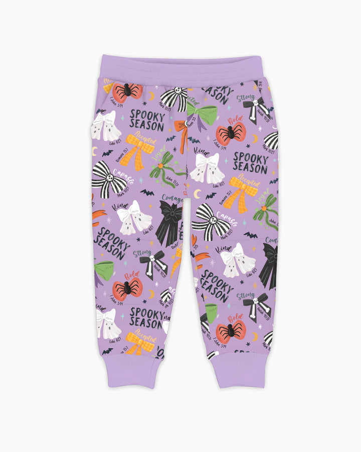 Spooky Bows Spooky Season Bamboo Jogger