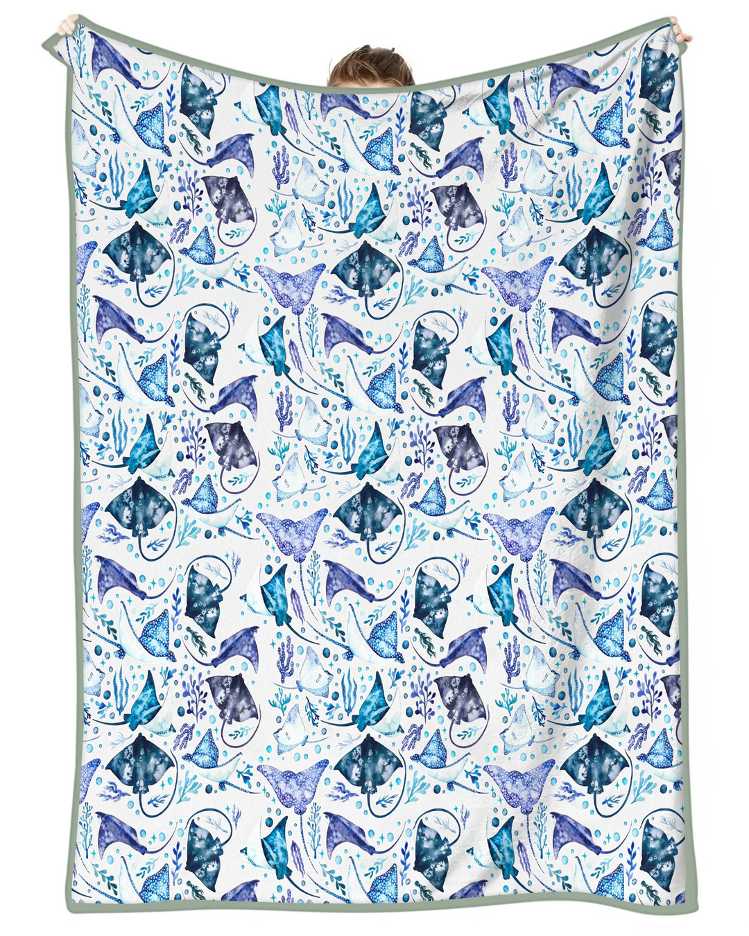 Ocean Dreams Drift Bamboo Blanket