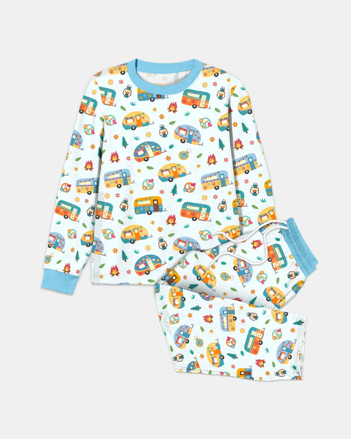 Happy Little Camper Bamboo Men's Pajama Set