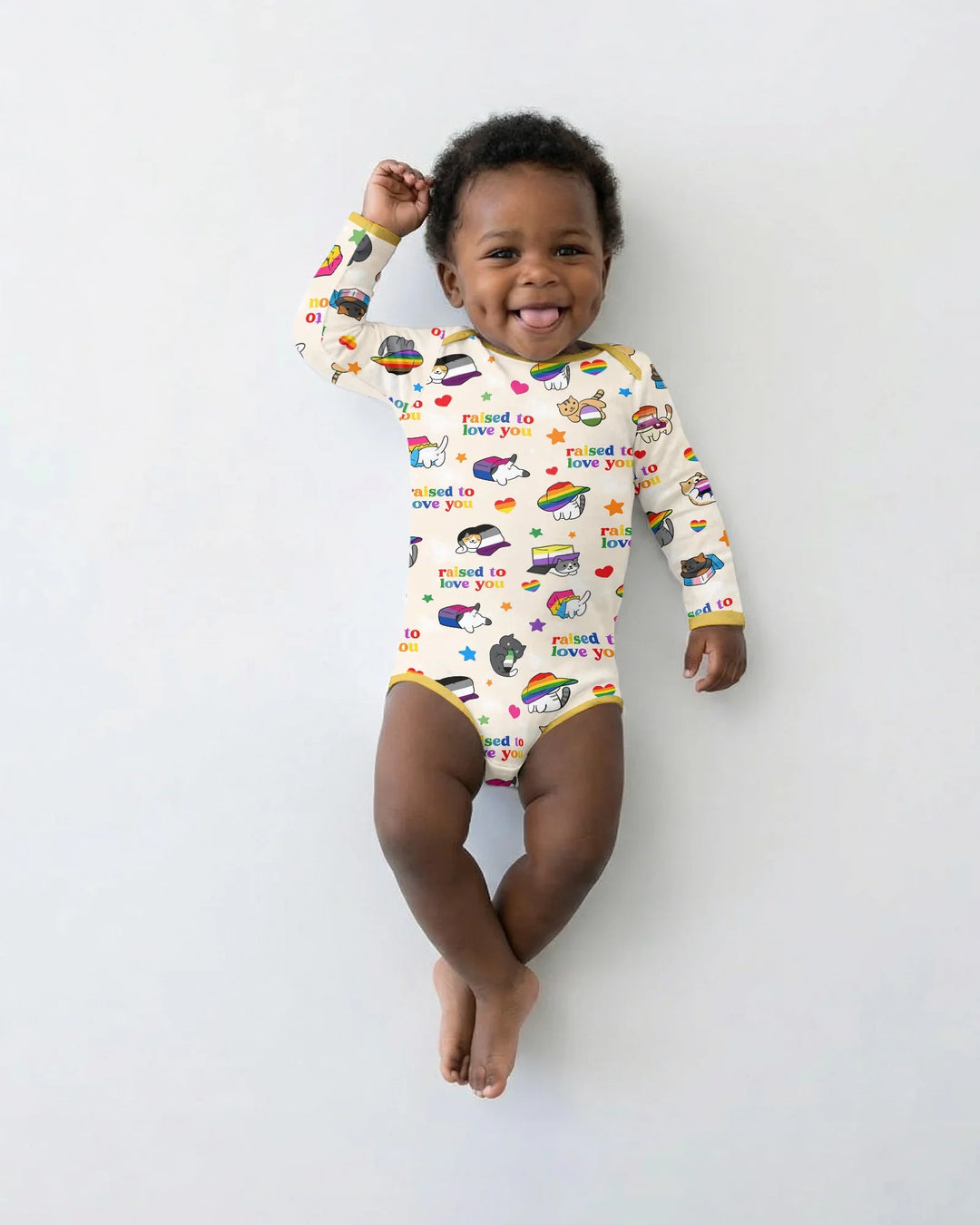 Rainbow Paws Family Matching Bamboo Bodysuit