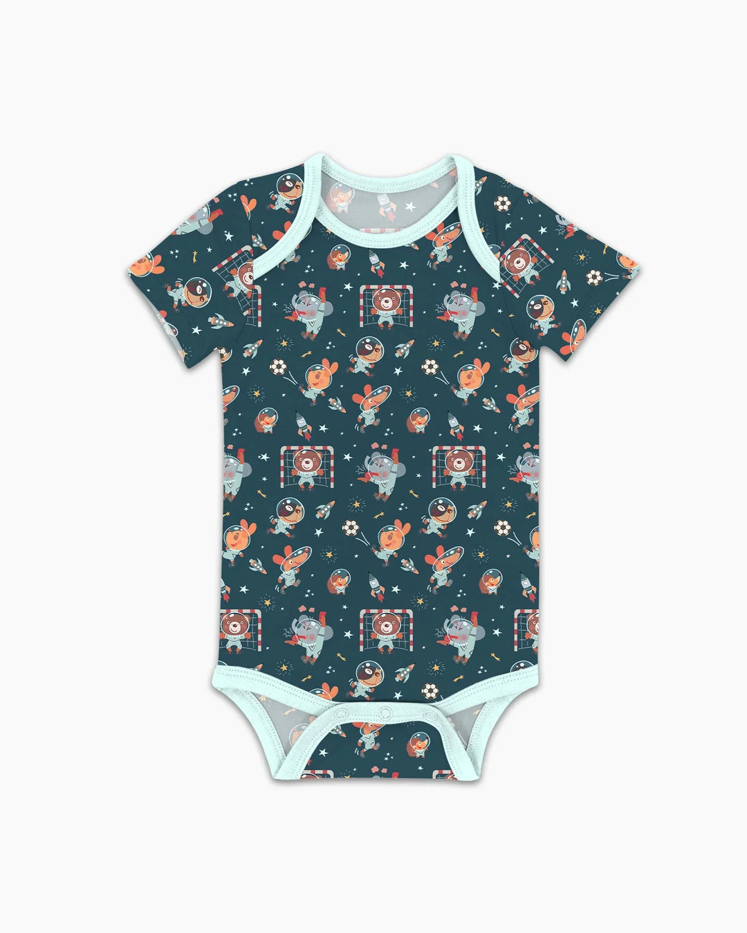 Space Soccer Bamboo Bodysuit
