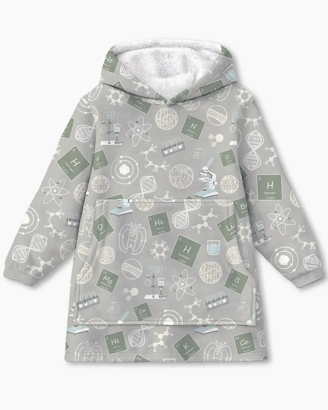 A Moment Of Science Bamboo Blanket Hoodie
