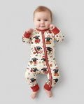 Festive Holiday Sheep Bamboo Convertible Zippy