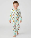 Circus Animal Bamboo Two Piece Long Sleeve Pajama Set