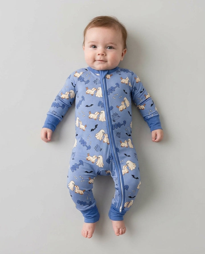 Boo-P Ghost Dog Bamboo Convertible Zippy