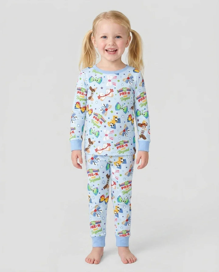 Ready for Pre-K Bamboo Two Piece Long Sleeve Pajama Set