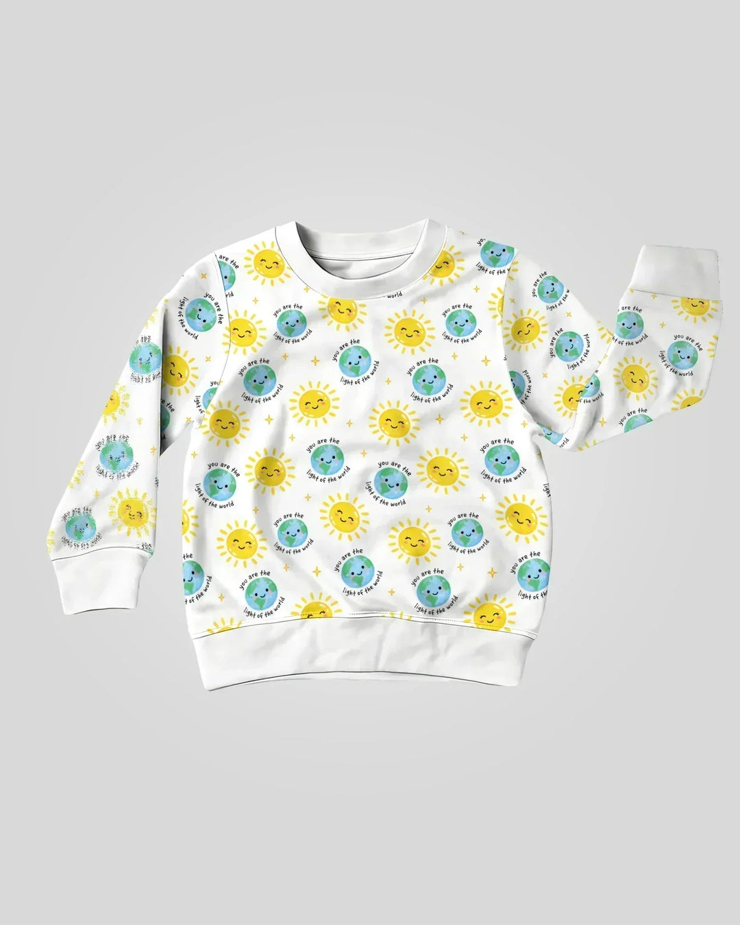 Matthew 5:14 Light of the World Bamboo Crewneck Sweatshirt