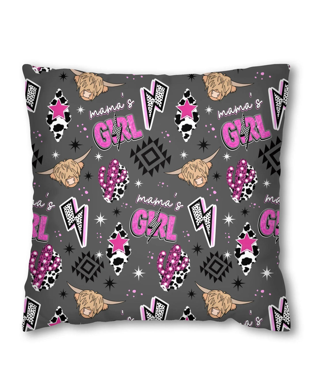 Western Mama & Me Matching Bamboo Pillow Case