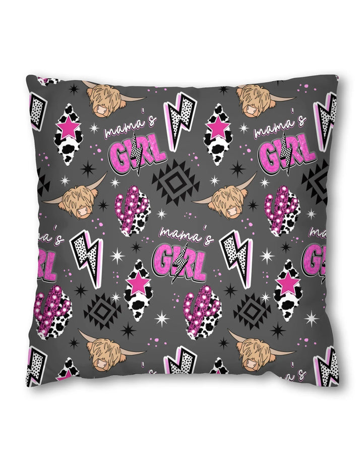 Western Mama & Me Matching Bamboo Pillow Case