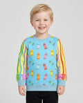Happy Crayon Friends Bamboo Crewneck Sweatshirt