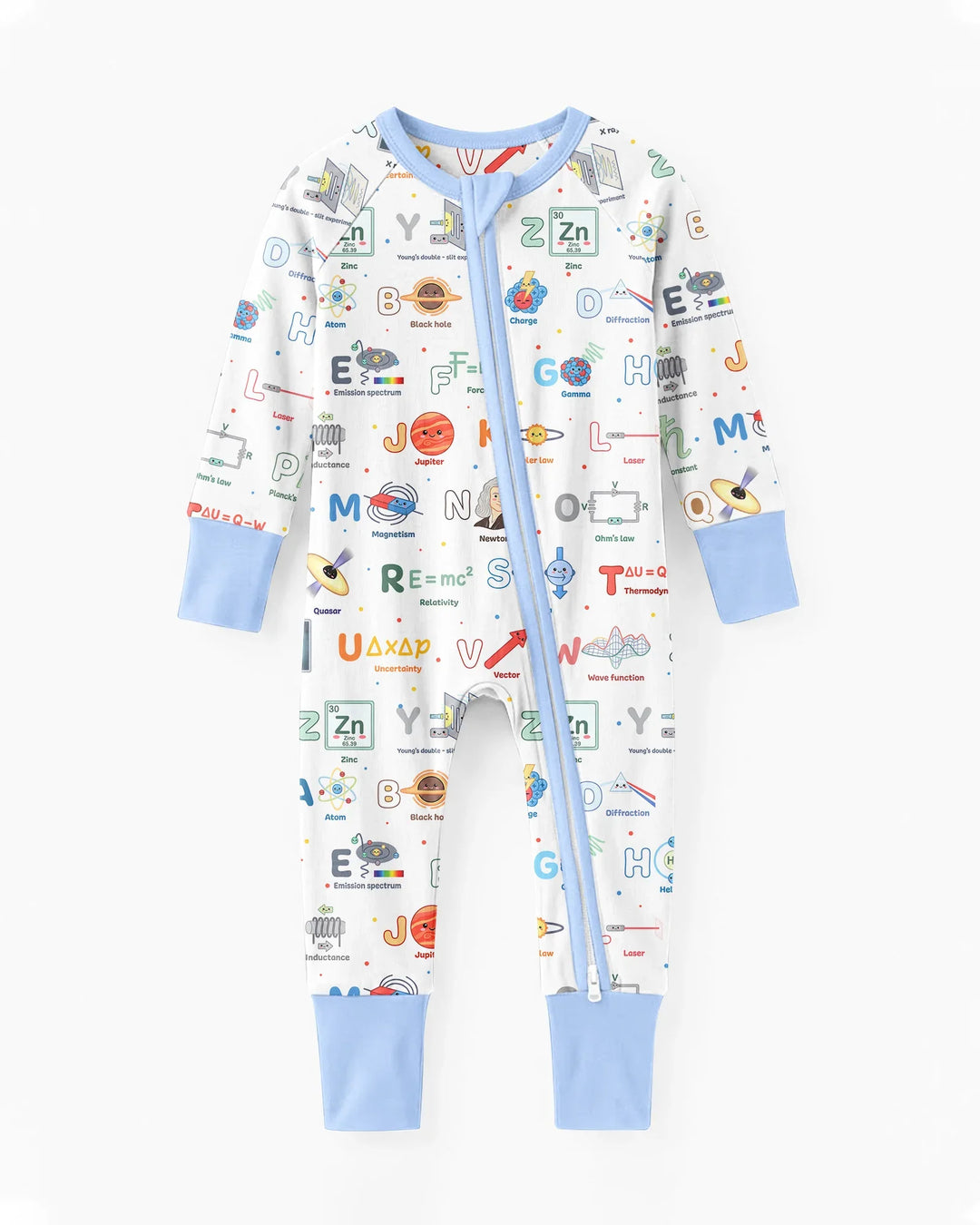 The Physics Alphabet Bamboo Convertible Zippy