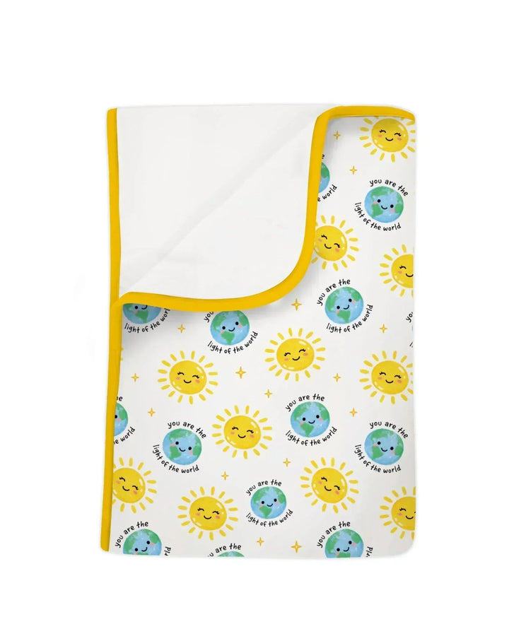 Matthew 5:14 Light of the World Bamboo Blanket