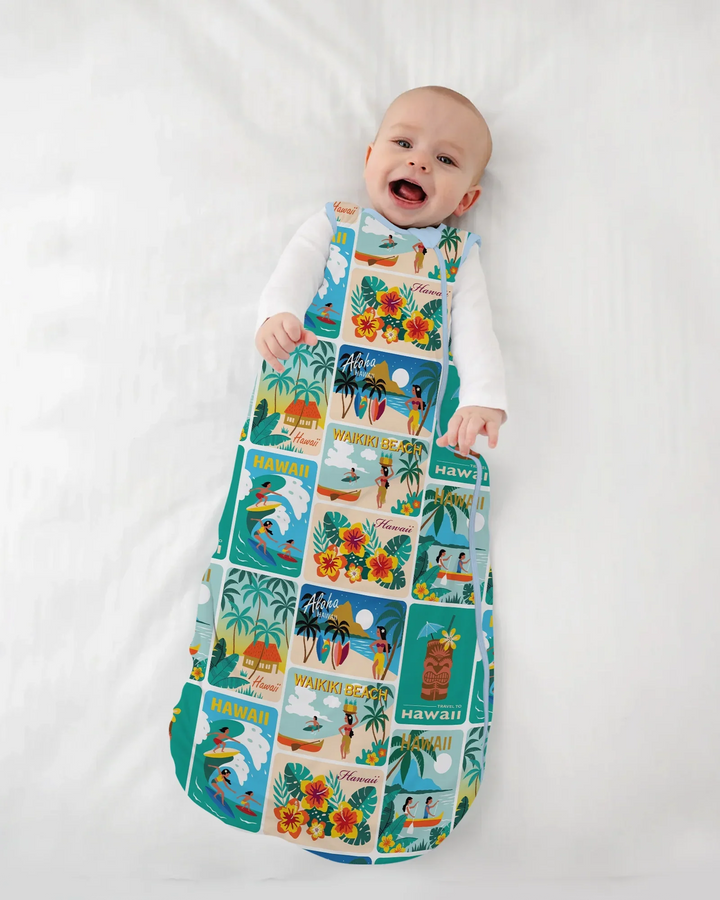 Aloha Postcard Paradise Bamboo Sleep Bag