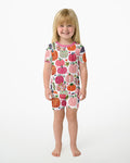 Template Bamboo Two Piece Short Sleeve Shorts Pyjamas Set