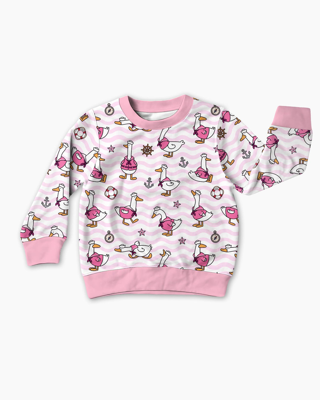 Silly Goose Sailor Bamboo Crewneck Sweatshirt